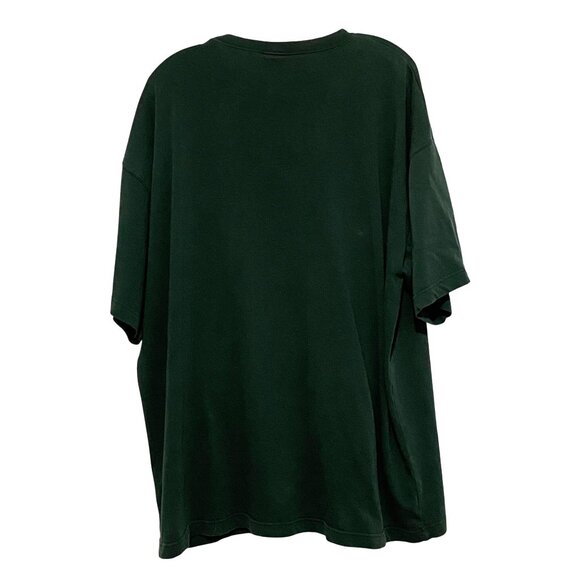 Vintage Y2K Warner Bros Taz Men's T-Shirt XXL Green Tasmanian Devil Pop Culture - Picture 3 of 5